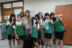Happy Teachers and Students in China
