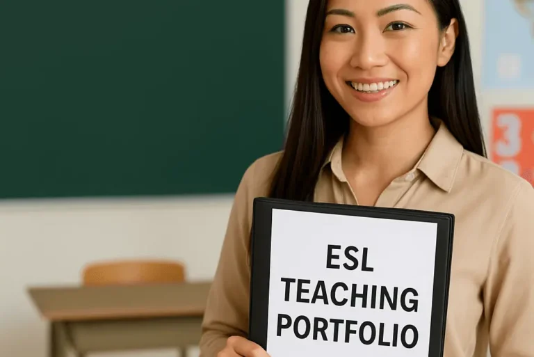 How to Build an ESL Teaching Portfolio to Get Hired in Asia