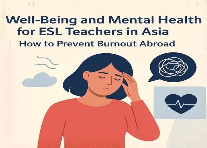 mental health for ESL teachers in Asia