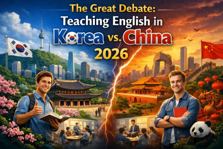 English in Korea vs. China 2026