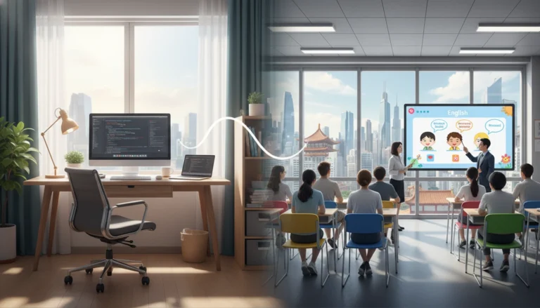 ESL work environment Asia