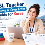 ESL Teacher Resume & Cover Letter Guide for Korea